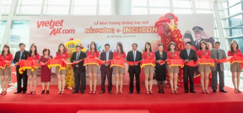Vietjet khai trương đồng thời 2 đường bay mới