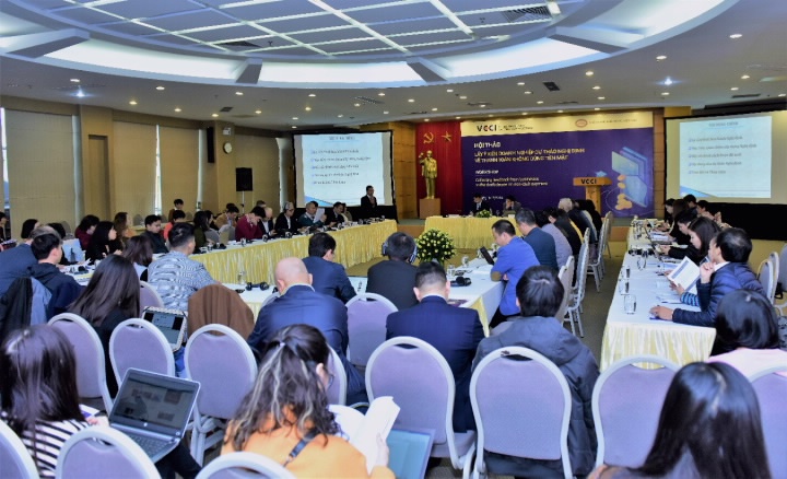 nhnn lay y kien doanh nghiep ve du thao nghi dinh ve thanh toan khong dung tien mat