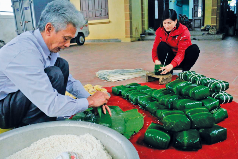 lang banh chung tranh khuc