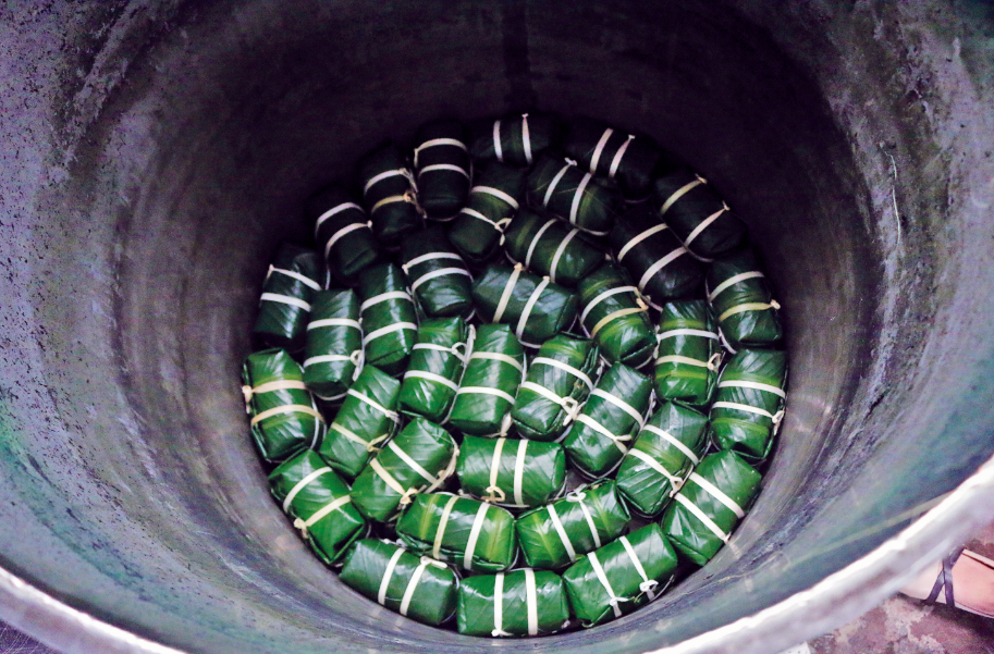 lang banh chung tranh khuc