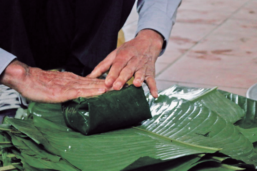 lang banh chung tranh khuc