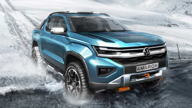 Volkswagen trình làng mẫu bán tải mới Amarok Volkswagen trình làng mẫu bán tải mới Amarok