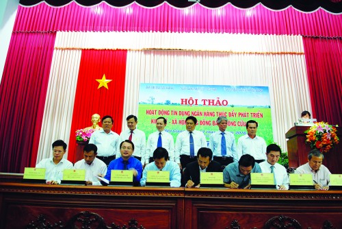 Mở rộng nguồn vốn cho Tây Nam bộ Mở rộng nguồn vốn cho Tây Nam bộ